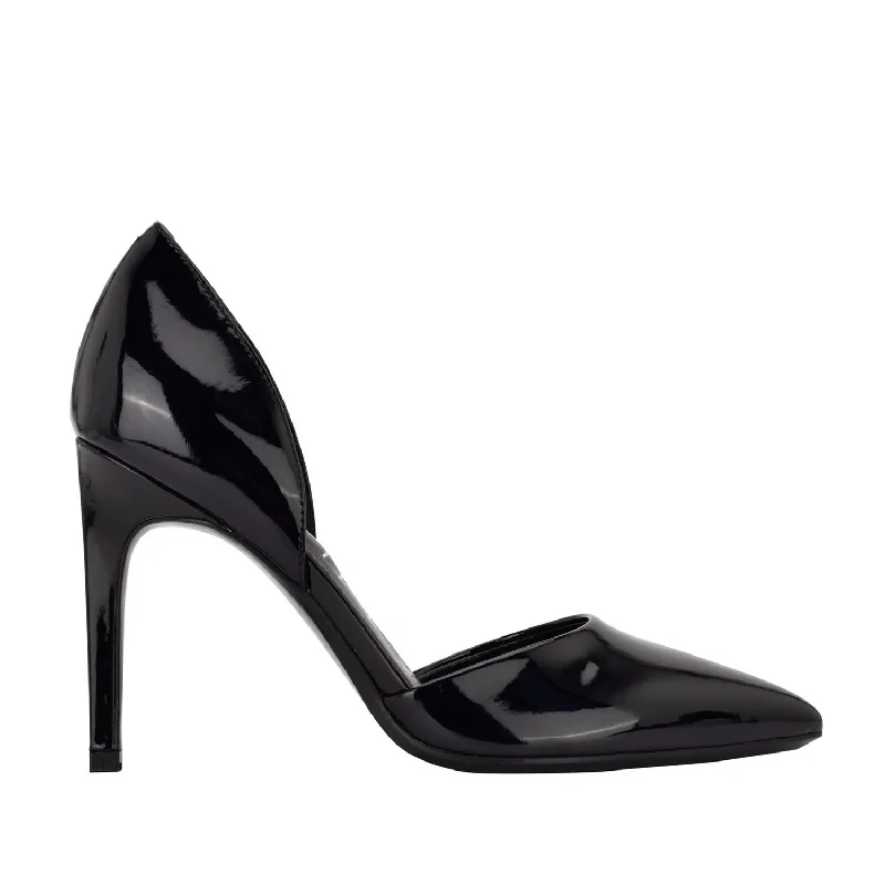 Calvin Klein Women's Hayden in Black---Fashionable Kitten Heels for Date Night