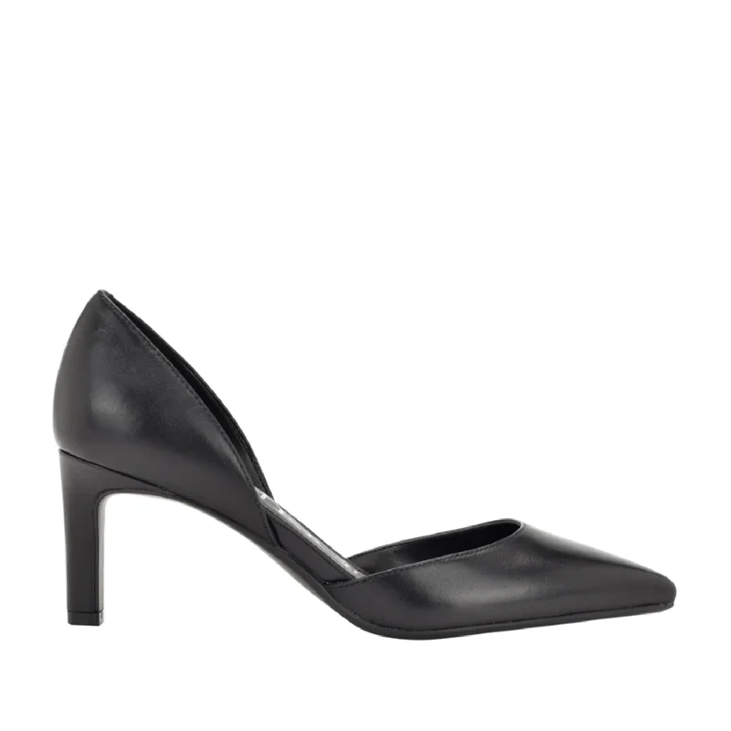 Calvin Klein Women's Laza in Black---Fashionable Kitten Heels for Date Night