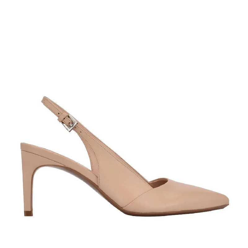 Calvin Klein Women's Silvia in Cliff---Fashionable Kitten Heels for Date Night