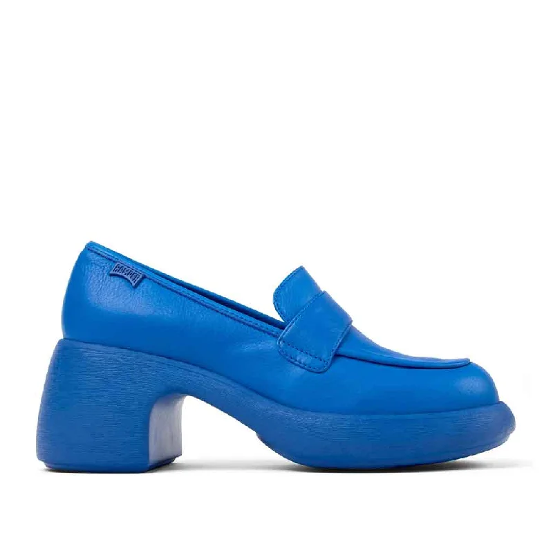 Trendy Chunky Heel Pumps for Casual Wear--Camper Thelma Loafer - Blue