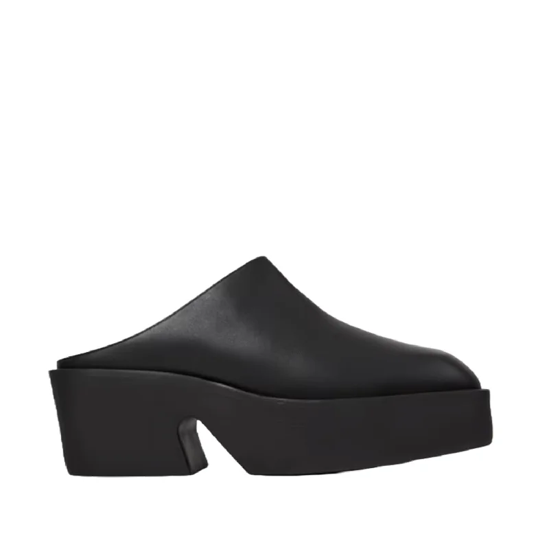 Camper Women's Billie in Black---Fashionable Kitten Heels for Date Night