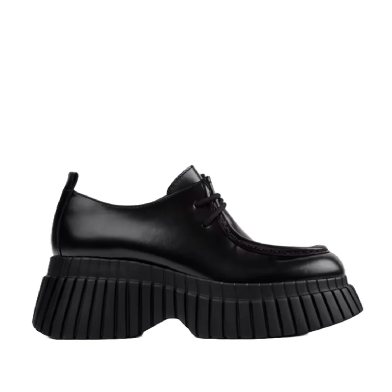 Camper Women's Pix BCN in Black---Fashionable Kitten Heels for Date Night