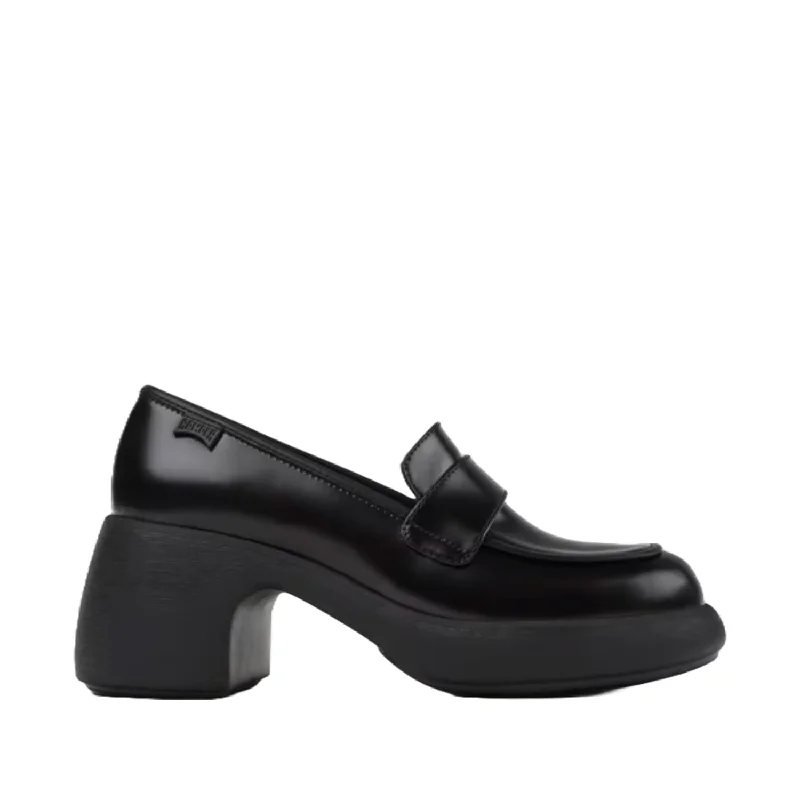 Camper Women's Thelma II in Black---Fashionable Kitten Heels for Date Night