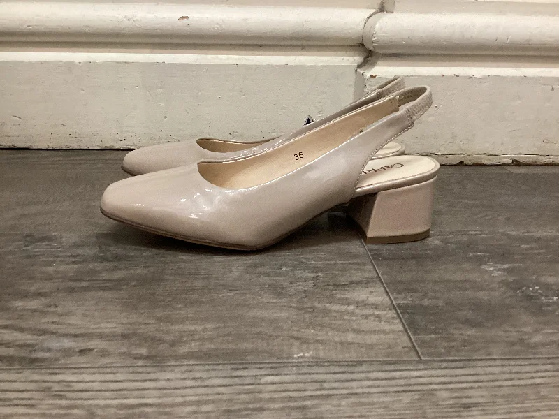Beige Patent