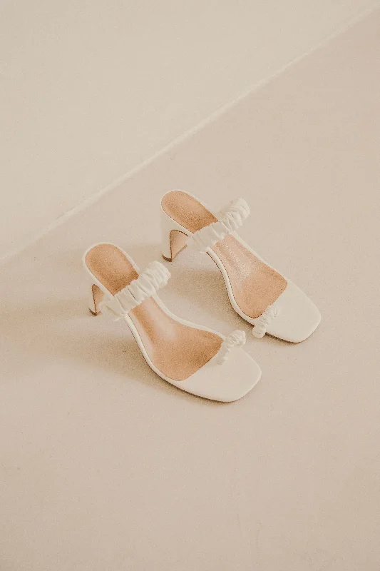 Versatile Heeled Sandals for Any Occasion---Catalina Heels - White