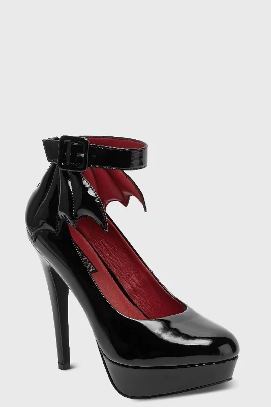 Cemetery Lane Heels---Fashionable Kitten Heels for Date Night