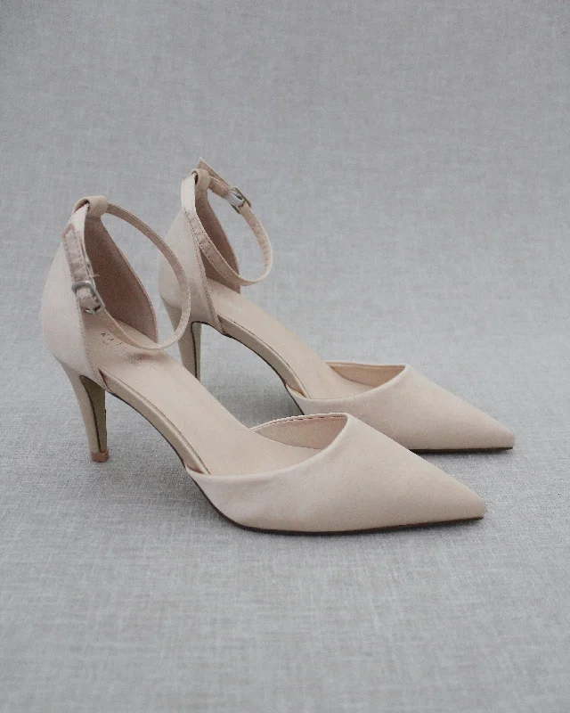 Simple Satin Evening HeelsAffordable Satin Heels with a Luxe Touch