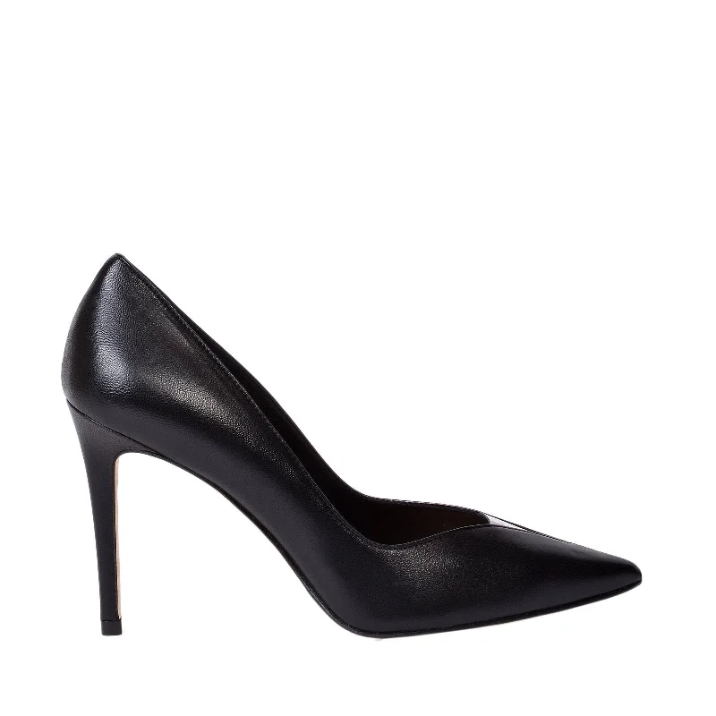 Kate Black Pumps---Fashionable Kitten Heels for Date Night