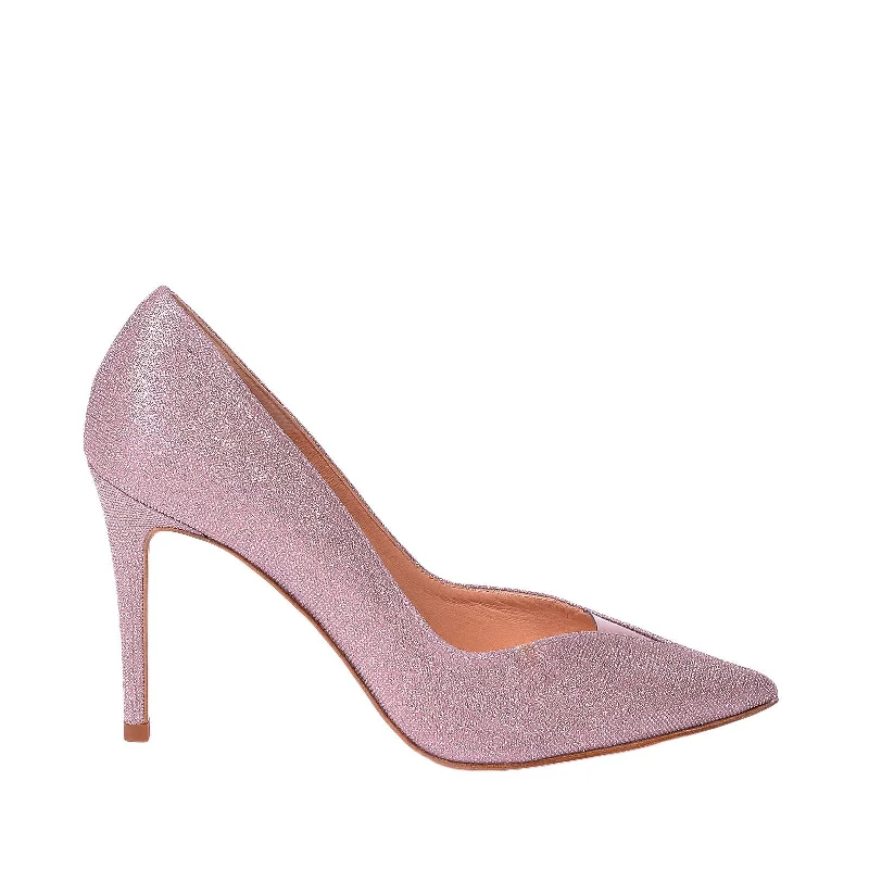 Kate Rose Glitter Pumps---Trendy Glitter Heels for a Glamorous Look