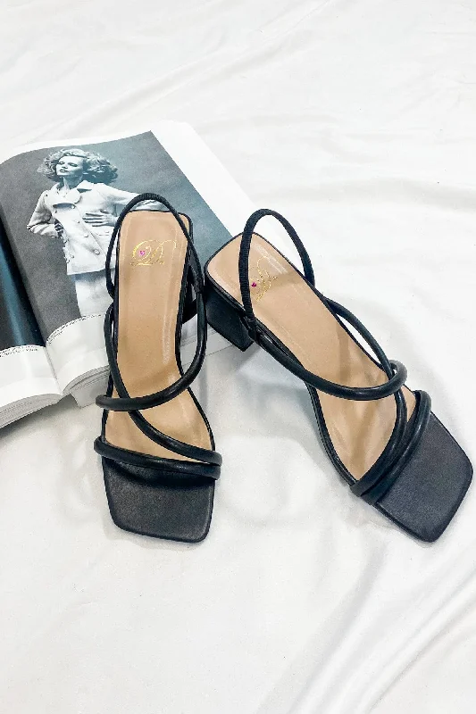 Chic Happens Strappy Heels - FINAL SALE---Affordable Strappy Platform Heels with Premium Quality