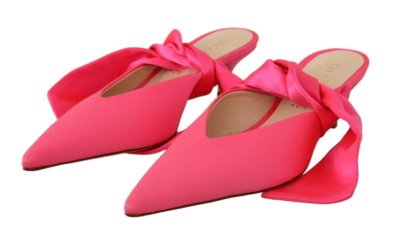 Chic Pink Kitten Heels For Elegant Evenings---Fashionable Kitten Heels for Date Night