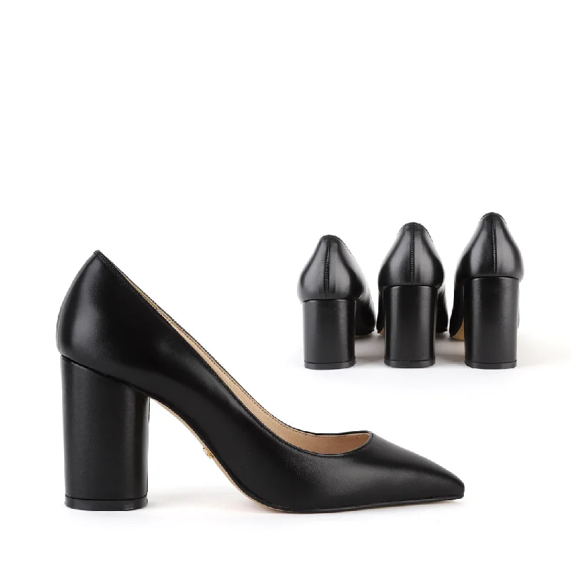 Trendy Chunky Heel Pumps for Casual Wear--CHOICE - classic block heel pumps