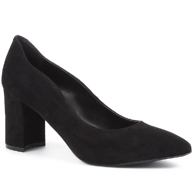 Affordable Suede Ankle Pumps for All-Day Wear--Chrystina Suede Court Shoes - CHRYSTINA / 323 092