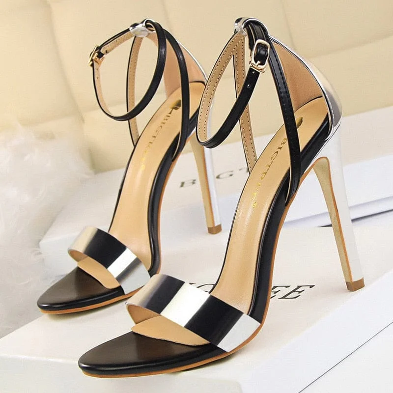 Versatile Heeled Sandals for Any Occasion---Classic 11cm High Heels for Women