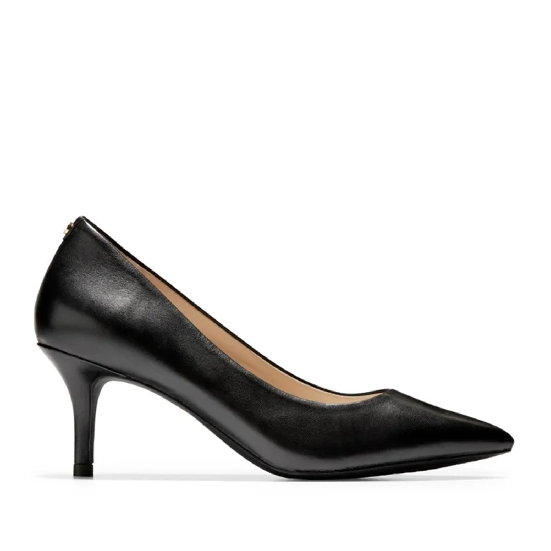 Cole Haan Women's Go-To Park Pump in Black---Fashionable Kitten Heels for Date Night