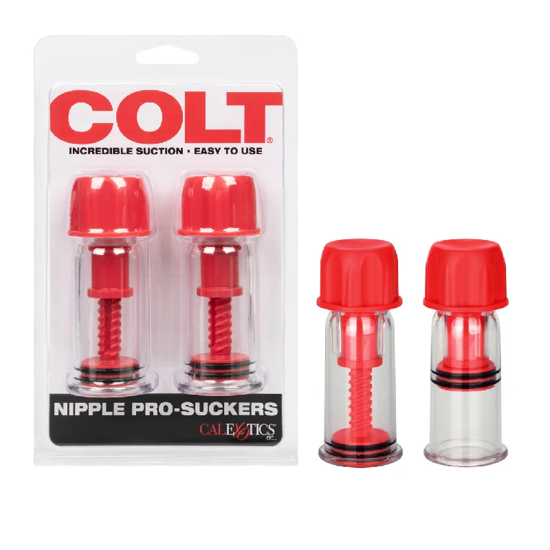 Versatile Heeled Sandals for Any Occasion---Colt NIPPLE PRO SUCKERS includes 2 Powerful Twist Suckers with Incredible Suction