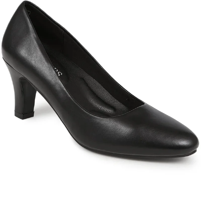 Stiletto Heel Pumps with Perfect Fit--Cone-Heeled Court Shoes - WK40007 / 326 149-Fashionable & Classic