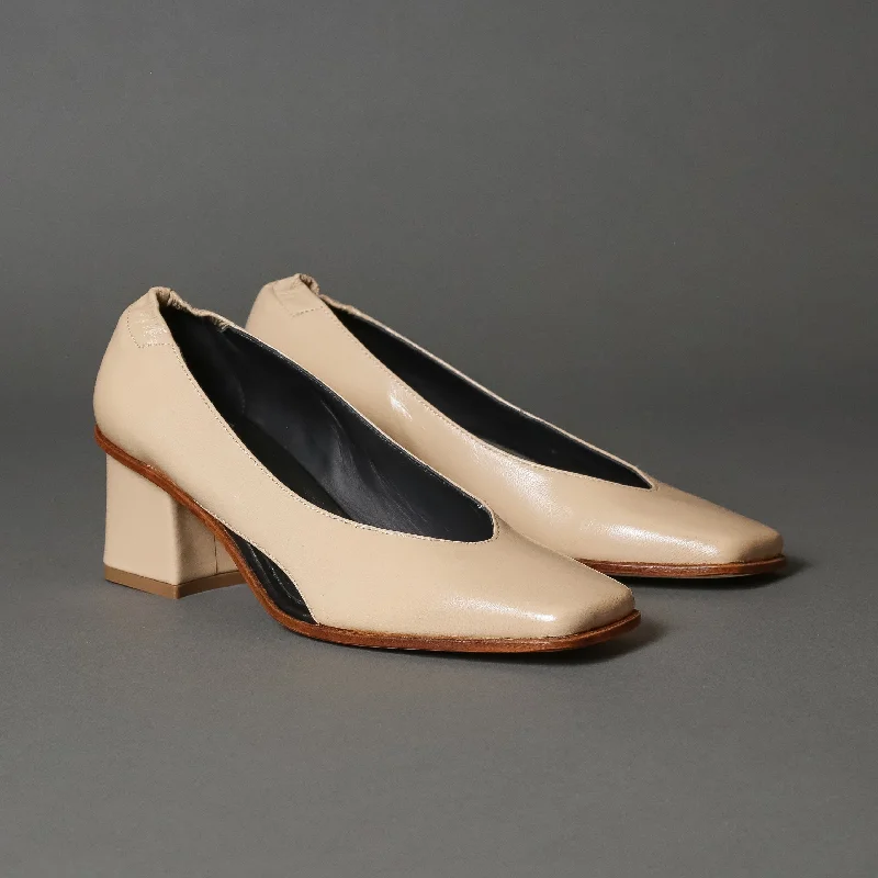 Versatile Heeled Sandals for Any Occasion---Corina Nude