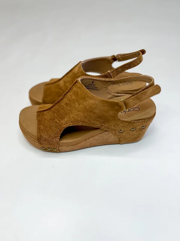 Versatile Heeled Sandals for Any Occasion---[Corky's] Carley - Tobacco Bronze