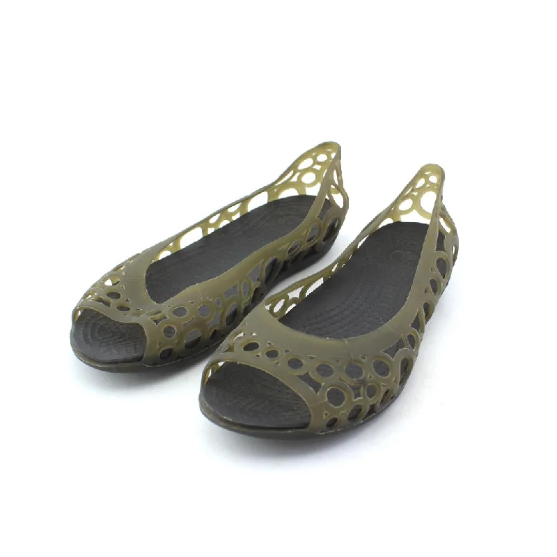 Stylish Open Toe Heels for Summer--CROCS ADRENA OPEN TOE