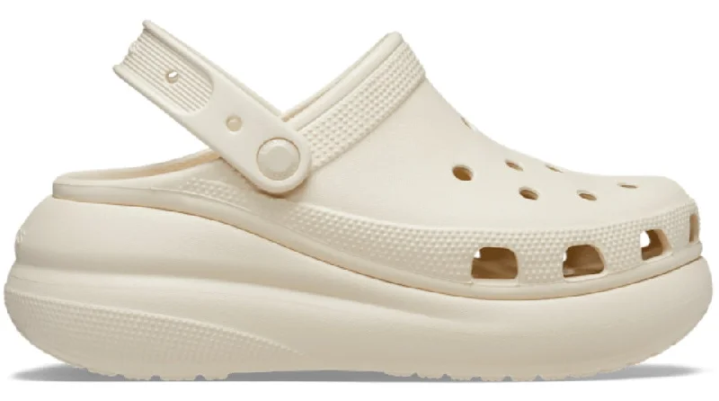 Versatile Heeled Sandals for Any Occasion---Crocs Crush Clog Bone