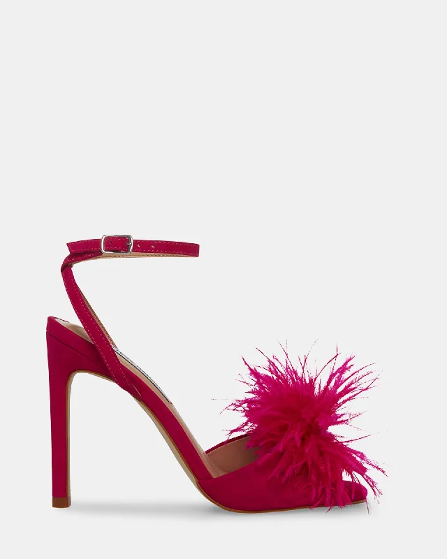 Versatile Heeled Sandals for Any Occasion---CRUSH PINK