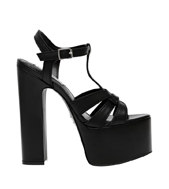 CULTIVATE BLACK---Fashionable Kitten Heels for Date Night