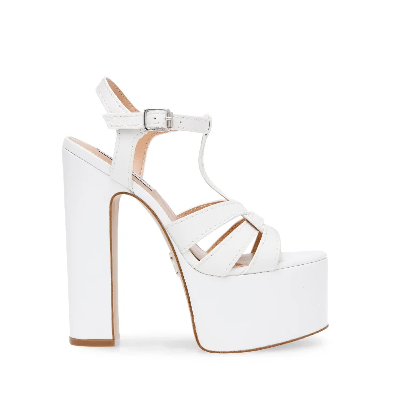 CULTIVATE WHITE---Fashionable Kitten Heels for Date Night