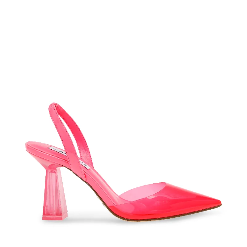 DAIQUIRI NEON PINK---Fashionable Kitten Heels for Date Night