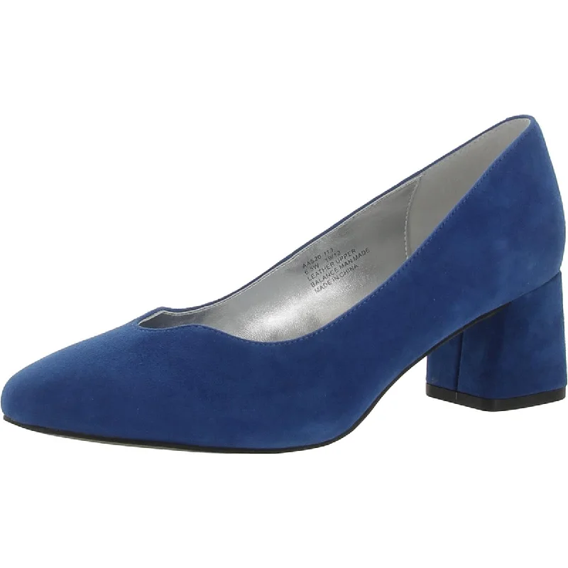 Affordable Suede Ankle Pumps for All-Day Wear--David Tate Womens Creative Suede Slip-On Pumps