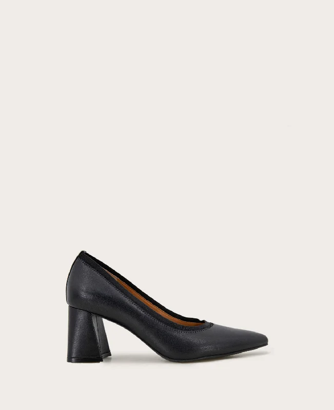 GENTLE SOULS - Dionne Leather Heel---Comfortable Leather Pumps for Office and Everyday Wear