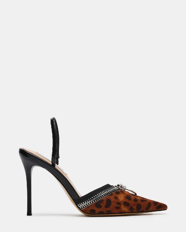 Versatile Heeled Sandals for Any Occasion---DIPPER LEOPARD