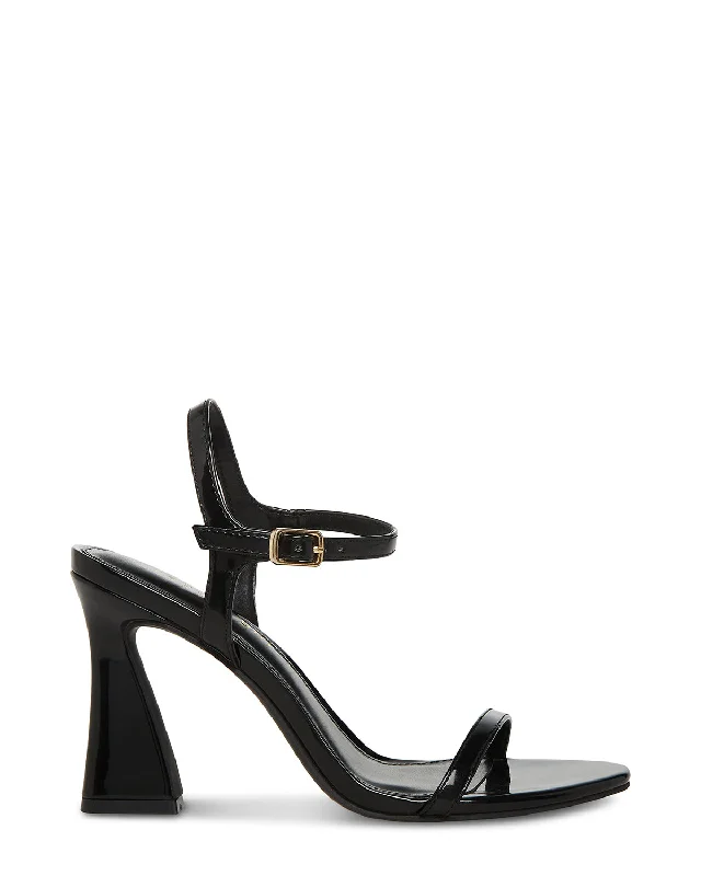 DISCCO BLACK PATENT---Fashionable Kitten Heels for Date Night