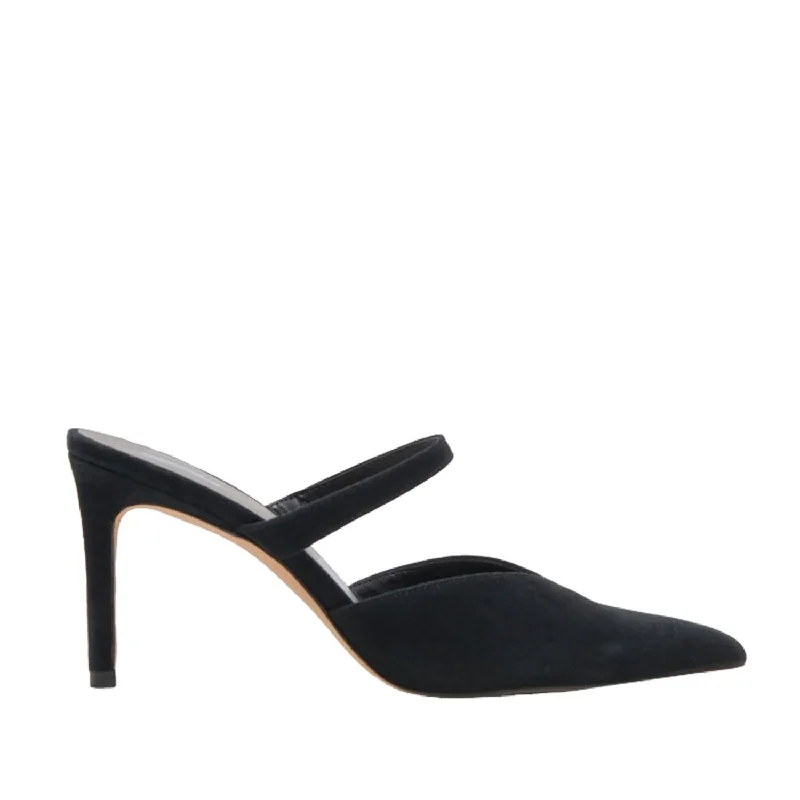 Dolce Vita Women's Kanika in Onyx---Fashionable Kitten Heels for Date Night