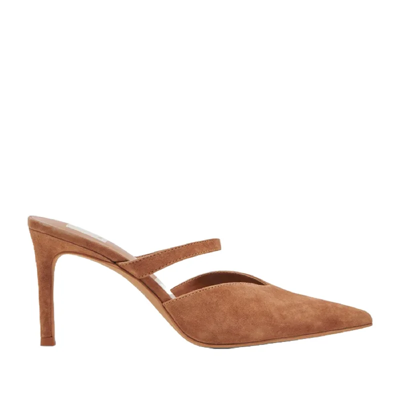 Dolce Vita Women's Kanika in Pecan---Fashionable Kitten Heels for Date Night