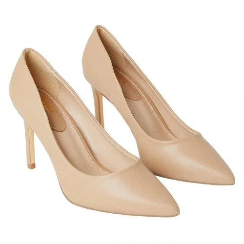 Versatile Heeled Sandals for Any Occasion---Dorothy Perkins Womens/Ladies Dash Pointed Wide Court Shoes