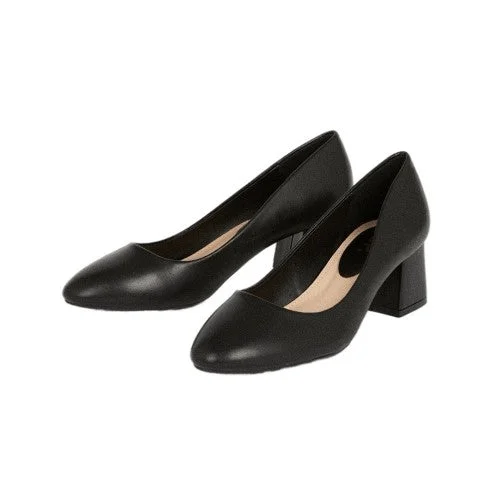 Trendy Chunky Heel Pumps for Casual Wear--Dorothy Perkins Womens/Ladies Dina Block Heel Court Shoes