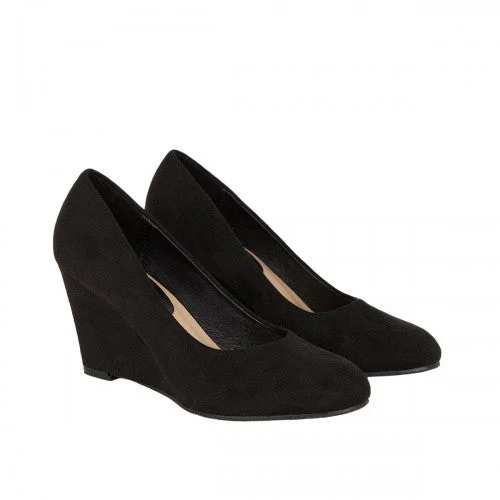 Versatile Heeled Sandals for Any Occasion---Dorothy Perkins Womens/Ladies Duke Wedge Court Shoes