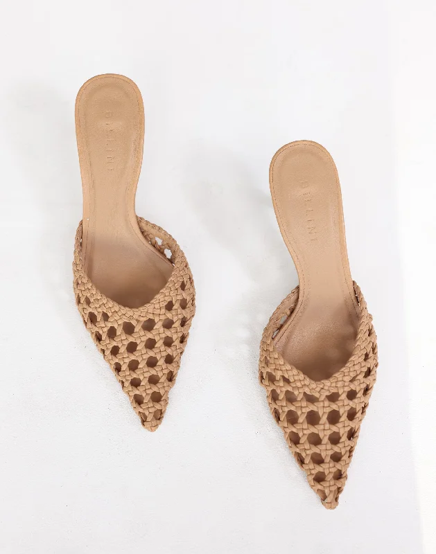 Stiletto Heel Pumps with Perfect Fit--Dottie Heels (Desert) - By Billini-Fashionable & Classic