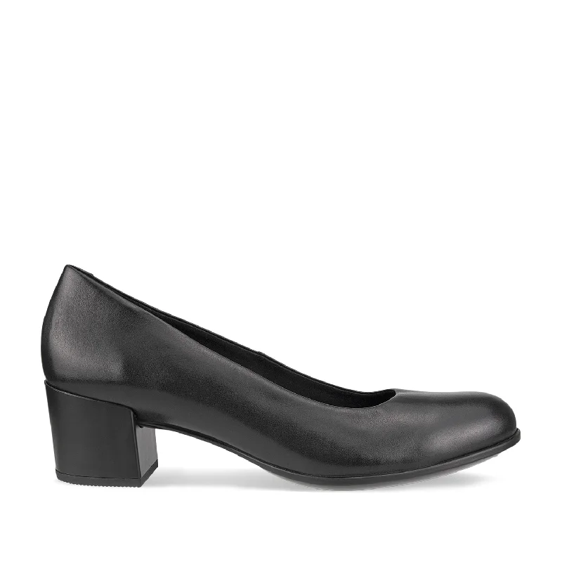 ECCO Women's Dress Classic 35 Pump in Black---Elegant Evening Heels for Weddings and Parties