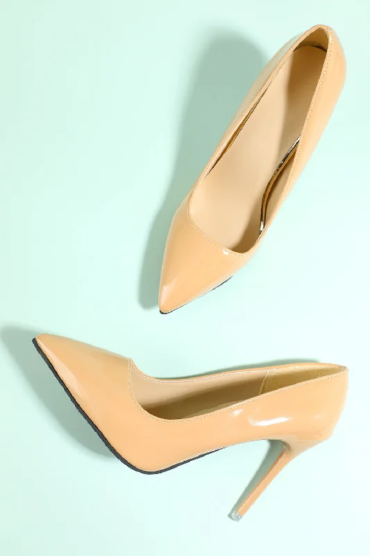 Stiletto Heel Pumps with Perfect Fit--Elegant Pointy Heels-Fashionable & Classic