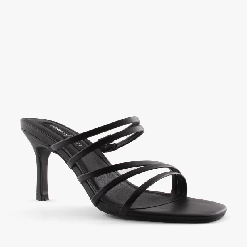 Versatile Heeled Sandals for Any Occasion---ELENI BLACK