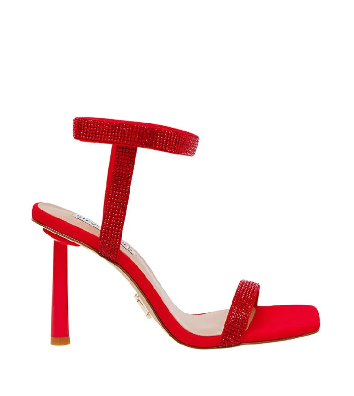 ELITIST RED---Fashionable Kitten Heels for Date Night