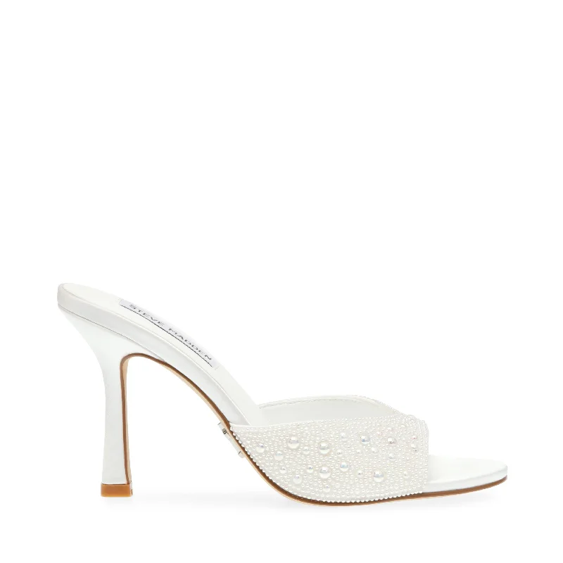 EMBERLY OFF WHITE---Fashionable Kitten Heels for Date Night