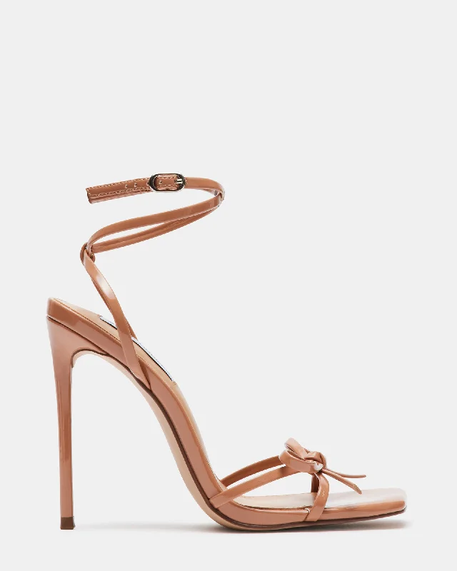 Versatile Heeled Sandals for Any Occasion---ENVIOUS BLUSH PATENT