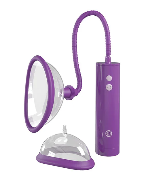 Versatile Heeled Sandals for Any Occasion---Fantasy For Her Rechargeable Pleasure Pump Kit - Purple