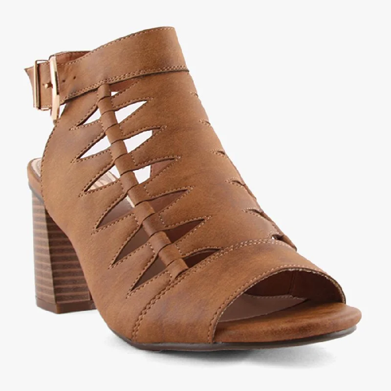 Versatile Heeled Sandals for Any Occasion---FASHION CARAMEL