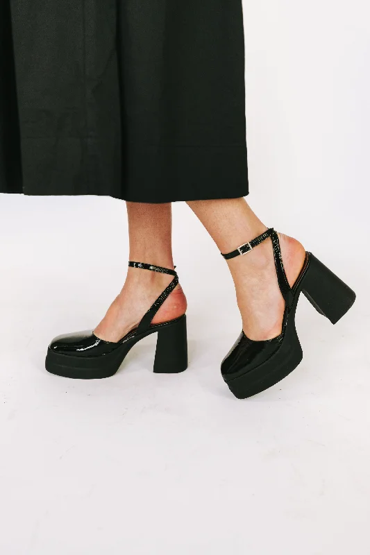 Stylish Platform Heels for Extra Height--FREE PEOPLE - Double Stack Platform Heels