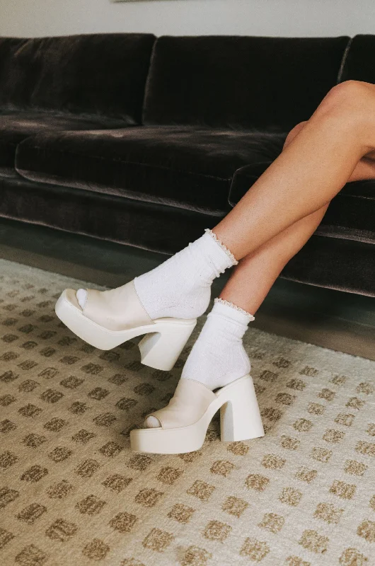 Stylish Platform Heels for Extra Height--FREE PEOPLE - Zoe Platform