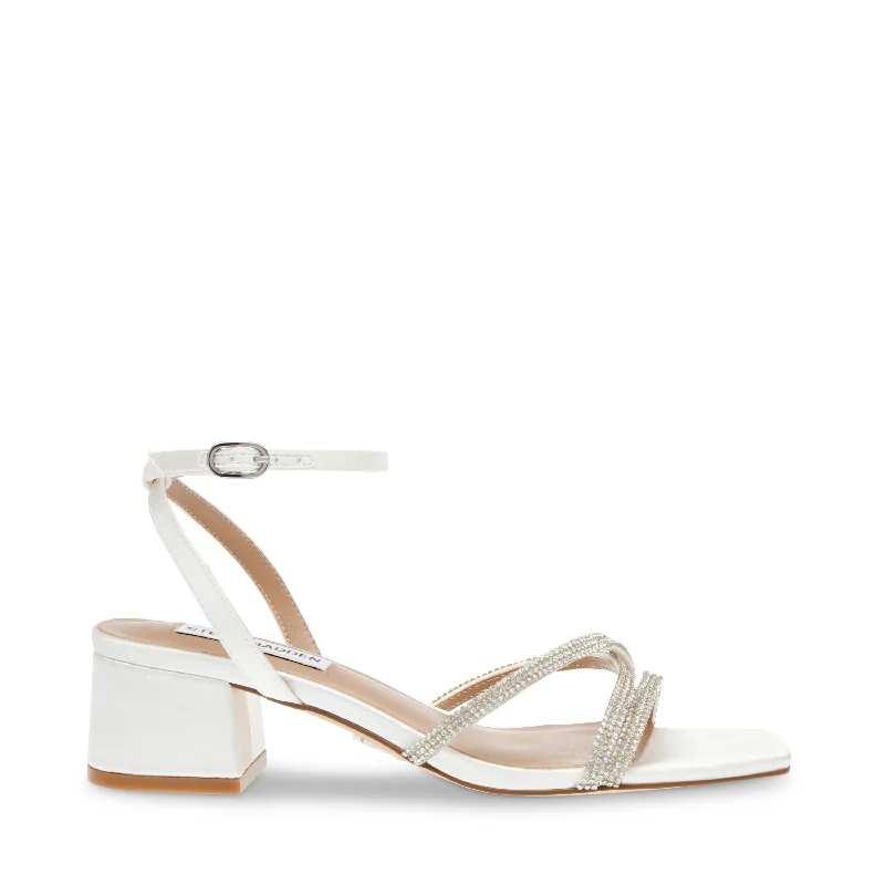 GABBY OFF WHITE---Fashionable Kitten Heels for Date Night